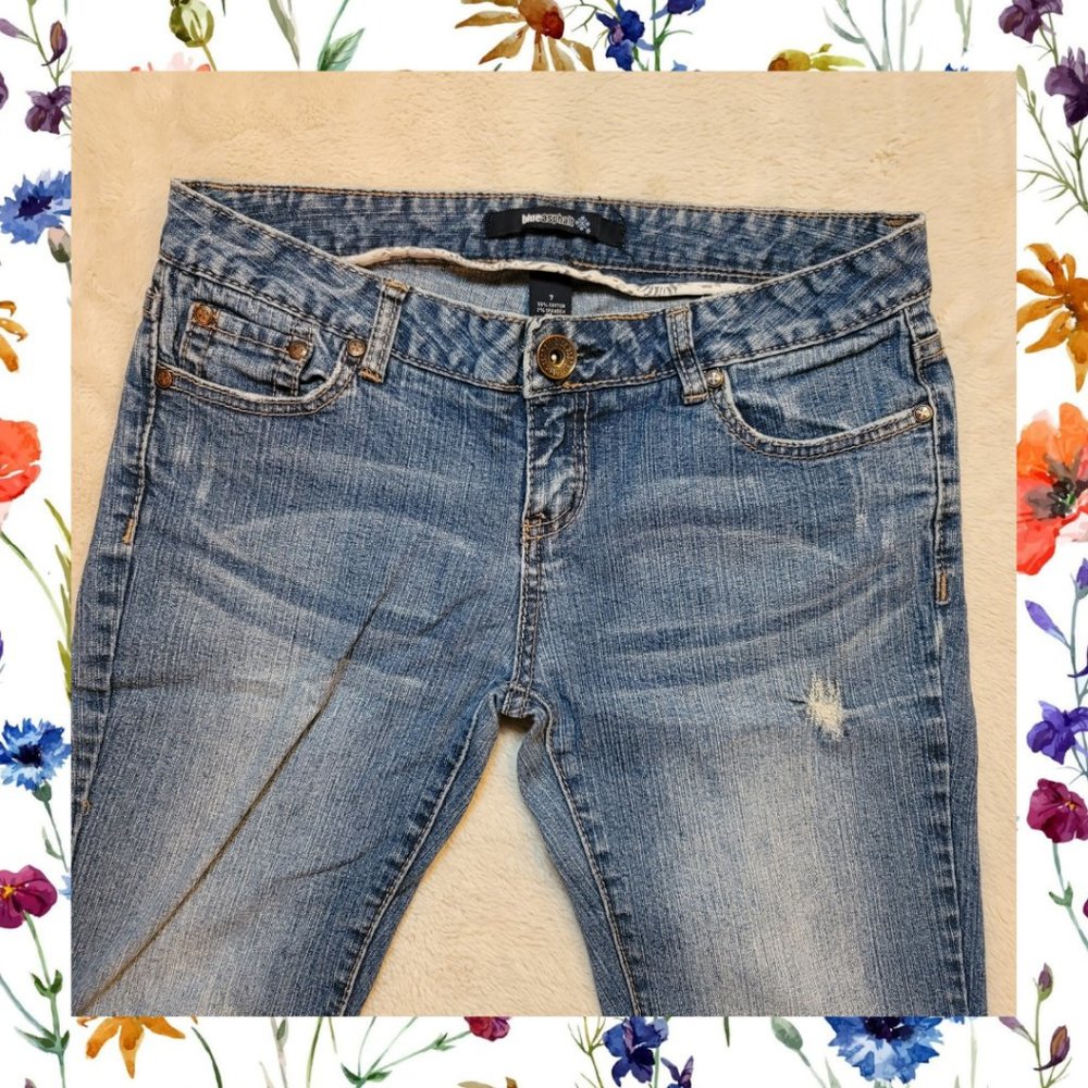 Blue Asphalt - Size 7 - skinny jeans - blue